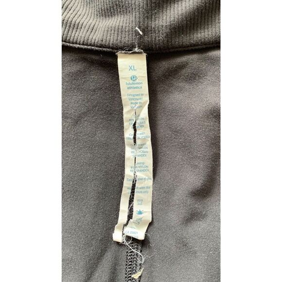 Lululemon Tactic black gray Warpstreme full Zip Performance TRACK JACKET men XL - Picture 7 of 7